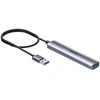 UNITEK kompaktiškas USB-A šakotuvas 3x USB 2.0 + 3.0 5GBPS