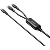 UNITEK USB-C 2-in-1 PD 100W silikoninis laidas 1,8 m