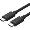 UNITEK Y-C477BK01-2M USB kabelis USB 3.2 Gen 1 (3.1 Gen 1) USB C Juodas