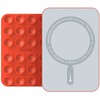 Universalus siurbtukas „Skinarma Stax MagSafe“ telefonui, oranžinis