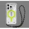 Urban Armor Gear UAG Pathfinder Clear Magsafe Bundle Dėklas su dirželiu, skirtas iPhone 16 Pro - Žalias