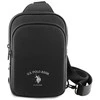 Us Polo Assn Krepšys telefonui US Polo Petit Pique Crossbody Arch juodos spalvos