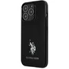 Us Polo Assn US Polo USHCP13LUMHK Apple iPhone 13 Pro / 13 6,1″ juodos spalvos kietas dėklas Horses Logo