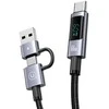 USAMS Kabelis 60W 6in1 Digital Ekranas Data Cable Sufeng Seria 2M (SJ736)
