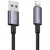USAMS Kabelis USB į Lightning 2,4A 1,2m greito įkrovimo nešvarumai SJ667USB01 (US-SJ667)