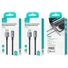 USAMS Kabelis USB į Lightning 2,4A 1,2m greito įkrovimo nešvarumai SJ667USB01 (US-SJ667)