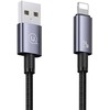 USAMS Kabelis USB į Lightning 2,4A 2m greito įkrovimo nešvarumai SJ669USB01 (US-SJ669)
