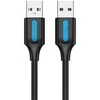 Vention USB 2.0 kabelis Ventiliacija COJBH 2m Juodas PVC