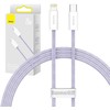 USB-C laidas, skirtas Lightning Baseus Dynamic 2 Series, 20W, 1m (violetinė)