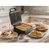 Vaflinė ELDOM WA900 WAFFLE IRON 1200W Juodas