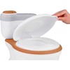 Jokomisiada Children's potty - singing toilet with tissue storage ZA5210