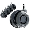 Valiklis Wheels for the LiberNovo A-10 Armchair (juodas)