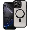 „Oem iPhone 16 PRO“ dėklas, suderinamas su „MagSafe“ ir juodas
