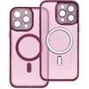 Dėklas Oem Case for iPhone 16 PRO Variete Mag Cover compatible with MagSafe violetinė