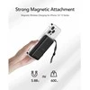 Powerbank compatible with MagSafe Veger MagOn (VP1151 / W1151) PD QC3.0 2A 20W 10000 mAh with wireless charging juodas
