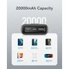 Išorinė baterija POWER BANK VEGER (L20S) 20000mAh (2xUSB; 1xType-C; QC3.0 20W) juoda