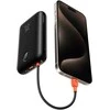 Powerbank Veger K2 (W2068) PD QC3.0 35W 20000 mAh with built-in Type C cables / Lightning juodas