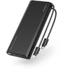 Nešiojamoji baterija Veger TCE130 (W2503) PD 130W 25000 mAh su integruotais C tipo laidais / Lightning juodas