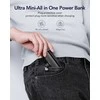 Powerbank Veger PlugOn (W0558) PD QC3.0 3A 20W 5000 mAh with a built-in connector Type C juoda