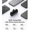 Nešiojamoji baterija Veger PlugOn (W0558P) PD QC3.0 2,4A 20W 5000 mAh su integruota jungtimi Lightning juodas