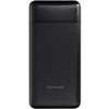 Powerbank Charmast W2089 PD3.0 3A 22,5W 20000 mAh with built-in cables USB A / USB C / Lightning / Micro USB juodas
