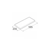 Lentyna Velano 65084 FS WE60/24, 595 x 38 x 235 mm