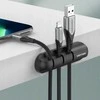 Vention 5-port cable organiser, 2 pcs, juodas