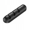 Vention 5-port cable organiser, 2 pcs, juodas