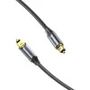 Vention optical audio cable, braided, 10 m, Juodas