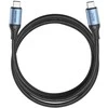 Vention USB 2.0 5A 240W 1m Juodas USB-C to C cable