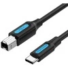 Vention USB 2.0 spausdintuvas cable, male type C to male B, 1 m