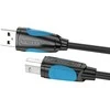 Vention USB 2.0 A kištukinis USB-B kištukinis spausdintuvo kabelis Ventiliacija VAS-A16-B500 5m Juodas PVC