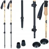 Viking Bamboo Pro Trekking Poles Brown 65-135