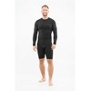 VIKING Gasher Man Longsleeve Merino men's underwear, dydis M, juodas
