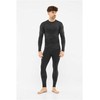 VIKING Gasher Man Set Merino men's underwear, dydis L, juodas