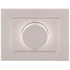 LED lempų (5-150W) šviesos reguliatorius VILMA XP 500 su rėmeliu, baltas