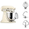 Virtuvinis kombainas KitchenAid 5KSM125EAC Stand mixer 300 W Kreminis
