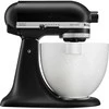 Virtuvinis kombainas KitchenAid Artisan 5KSM125, 4,8 l, Matinės juodos spalvos