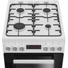 Beko FSE52323DWD viryklė Laisvai pastatoma viryklė Elektrinė dujinė Baltas