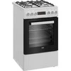 Beko FSE52323DWD viryklė Laisvai pastatoma viryklė Elektrinė dujinė Baltas