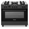 Viryklė Ravanson KWGE-K90 juodas gas/electric cooker