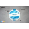 Tinklinio kamuolys beach leisure AVENTO 16VF Geltona/Baltas