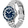 Vyriškas laikrodis EMPORIO ARMANI AR60079 Sea Explorer AUTOMATIC (zi110a) + BOX