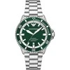 Vyriškas laikrodis EMPORIO ARMANI AR60080 Sea Explorer AUTOMATIC (zi110b) + BOX