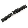 Pacific Dirželis oda W29 laikrodžiui - PREMIUM - juoda - 20mm