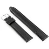 Pacific Dirželis skórzany do zegarka W83gold - juoda - 20mm