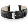 Pacific Dirželis skórzany do zegarka W83gold - juoda - 20mm