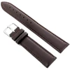Pacific W83L leather watch strap - dark ruda - 12mm
