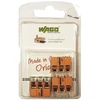 Laidų jungė Wago 221-613/3, 3 x 0,5-6 mm², 450 V, 3 vnt.