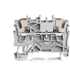 Srovės gnybtas Wago 2202-1201 DIN, 2.5 mm², 2 viet., 24 A